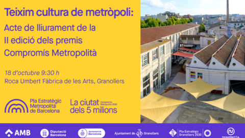 cartell trobada Pla Esatrategic metropolità