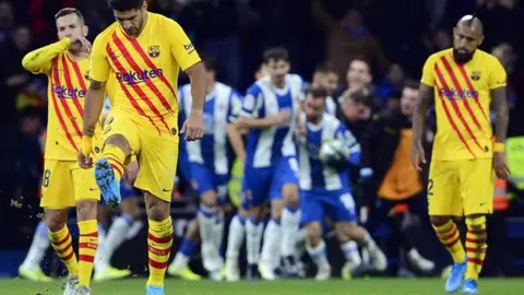 Empate del Barcelona con el Español
