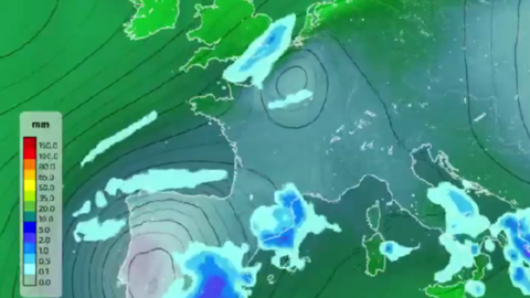 El dimecres ens arriba una nova DANA