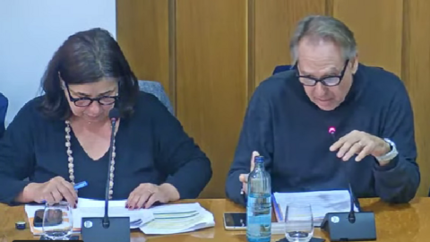 Enric Gisbert (ERC) en la seva intervenció