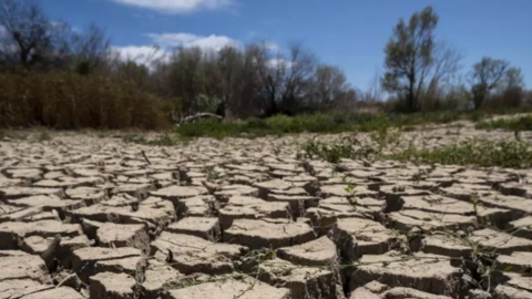 Foto archivo Rio Muga a su paso por Perelada en Agosto 2023
