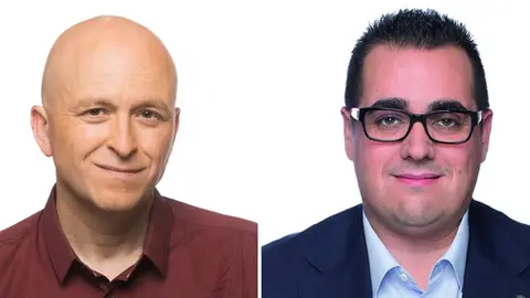 Cristian Alcázar i Cristóbal Plaza