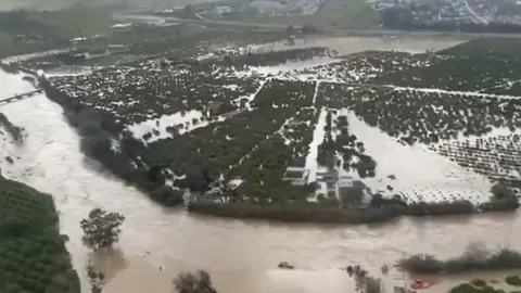 inundaciones en Andalucía