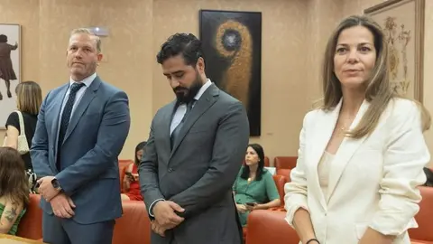 los tres eurodiputados de SALF