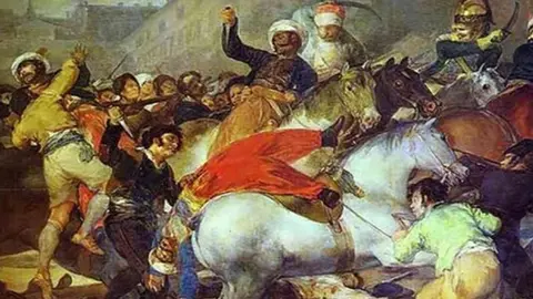 El dos de mayo de 1808 en Madrid o La lucha con los mamelucos por Francisco de Goya y Lucientes - Museo del Prado