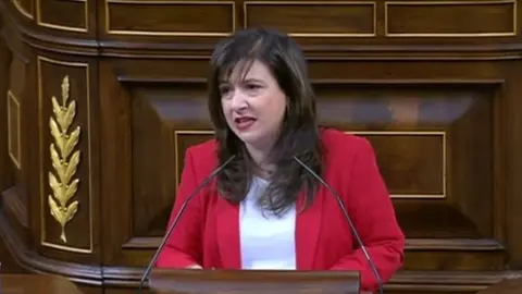 Andrea Canelo en el Congreso