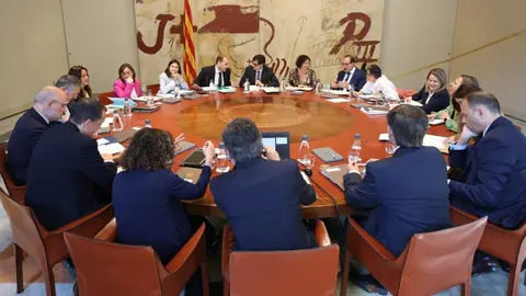 Reunión del Govern de la Generalitat catalana