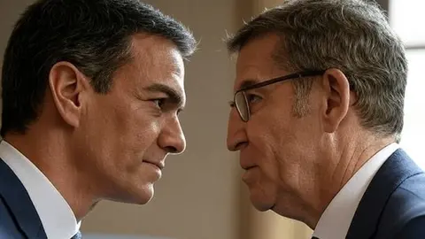 Sánchez frente a Feijóo