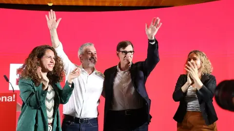 Salvador Illa i Jaume Collboni, president de la Generalitat y Alcalde de Barcelona.