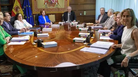 Los miembros del Tribunal Constitucional