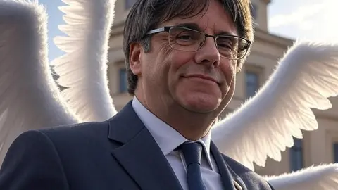 El Ángel Puigdemont amnistiado por el Tribunal Constitucional