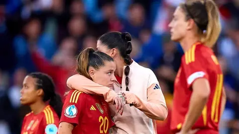 Tras el partido. Foto Fed. Esp. Futbol