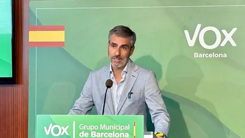 Gonzalo de Oro de Vox Barcelona