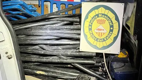 Robo de cables y material en Mollet
