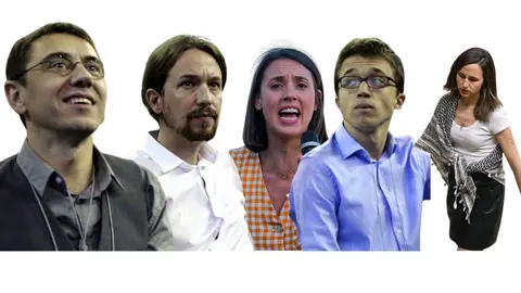 la caída de Podemos