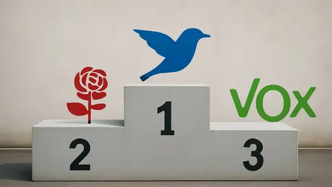 El podium pre-electoral