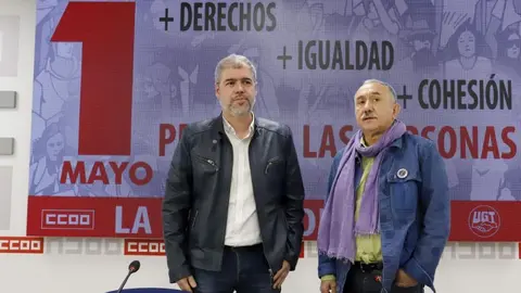 Los líderes de CCOO y UGT