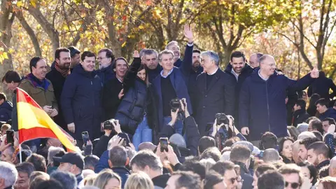 Aznar y Rajoy apoyaron a Feijóo