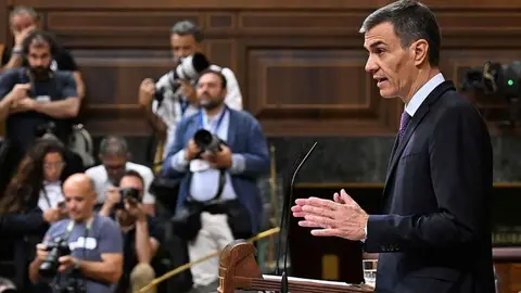 090725-sanchez-comparecencia-congreso. Foto web la Moncloa