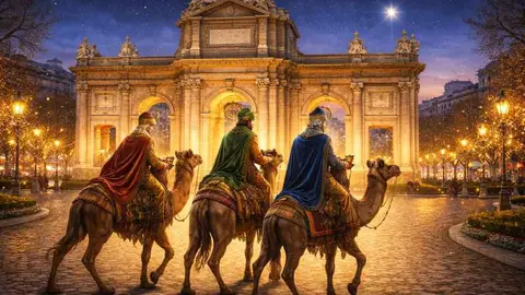 Los Reyes Magos pasean por Madrid