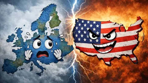 Europa asustada, EEUU envalentonada