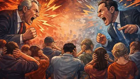 Cansados de los gritos de nuestros pol&iacute;ticos