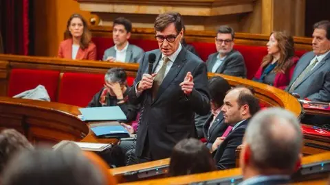 El president responent les preguntes davant la Cambra Autor Arnau Carbonell Web presidencia