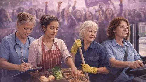 La mujer de verdad ante la que solo se manifiesta