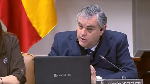 Jes&uacute;s Hern&aacute;ndez Gal&aacute;n este martes en el Congreso  Foto de Congreso