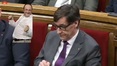 Salvador Illa tiene un nuevo problema Miquel Iceta