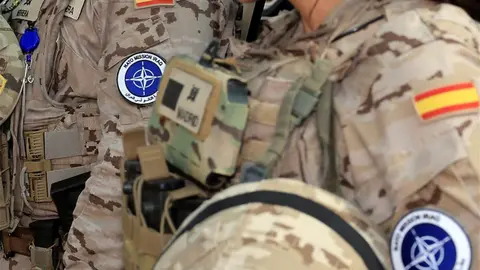 Militares espa&ntilde;oles en misi&oacute;n en Irak