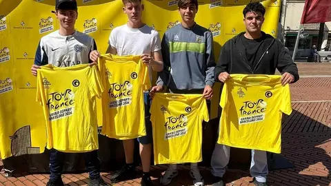 7 la samarreta groga del Tour, protagonista de l'etapa d'avui a Granollers