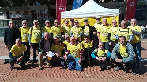 9 Voluntaris del Club Ciclista Granollers a la Volta