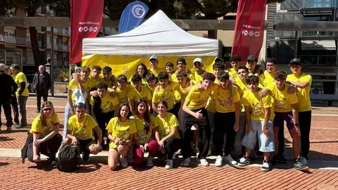 10 Grup de joves voluntaris