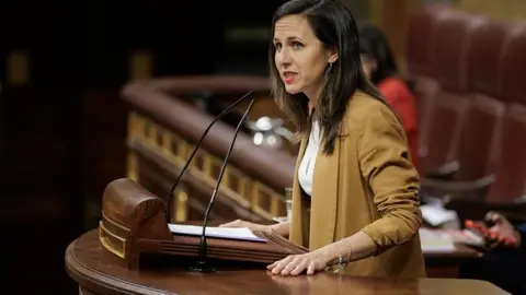 Ione Belarra se qued&oacute; sola con su propuesta anti-OTAN Foto del Congreso de los Diputados