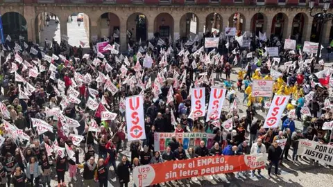 Manifestaci&oacute;n 1&ordm; de Mayo de USO en Gij&oacute;n Fotio USO