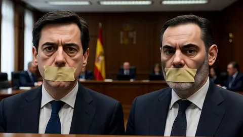 El esparadrapo ha ganado adeptos entre los polticios juzgados en Espa&ntilde;a