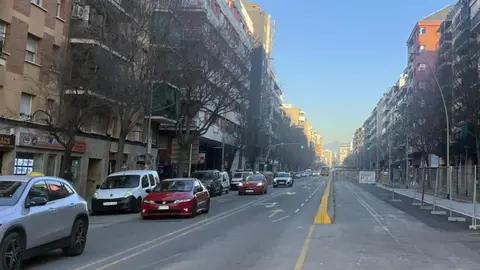 Avinguda Sant Esteve amb Passeig Col&oacute;n