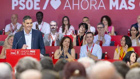 Pedro S&aacute;nchez, en su intervenci&oacute;n en el Comit&eacute; Federal del PSOE - Foto de PSOE - Eva Ercolanese