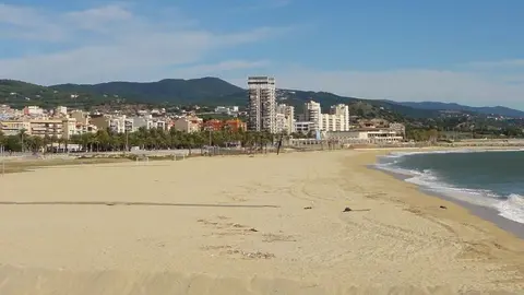 Matar&oacute; vista desde la playa