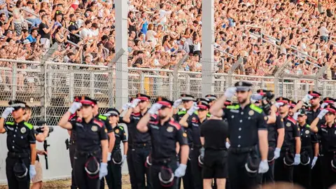 Alumnos de la 39&ordf; promoci&oacute;n de Polic&iacute;as