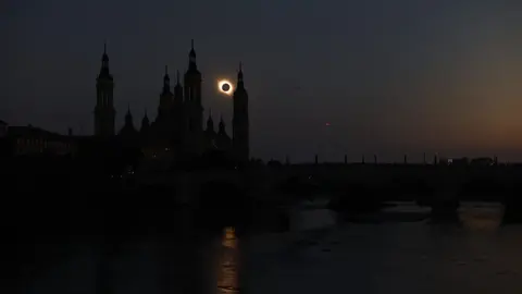 Eclipse en Zaragoza
