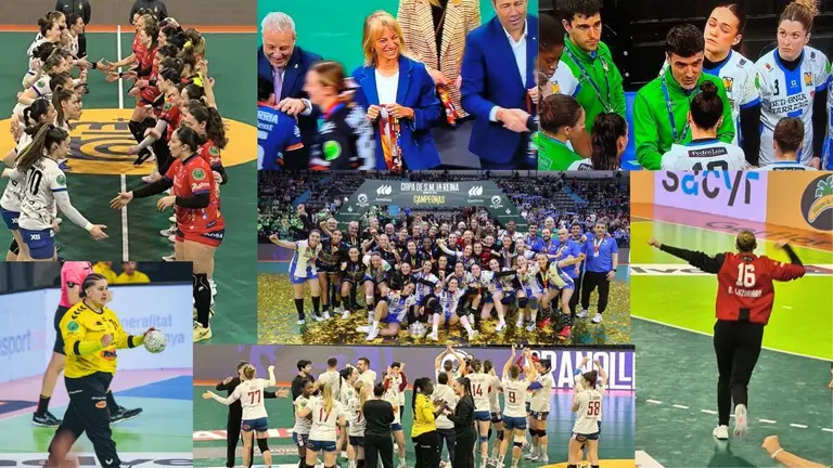 La Copa de la Reina 2025 de balonmano, en fotos