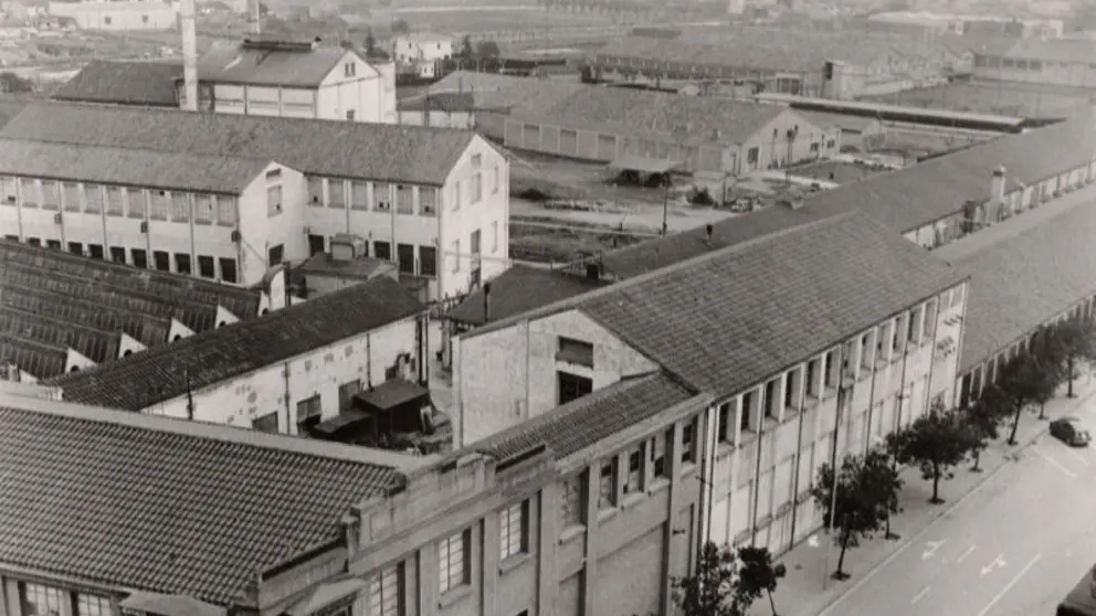 la antiga F&aacute;brica Roca-Umbert, a Granollers