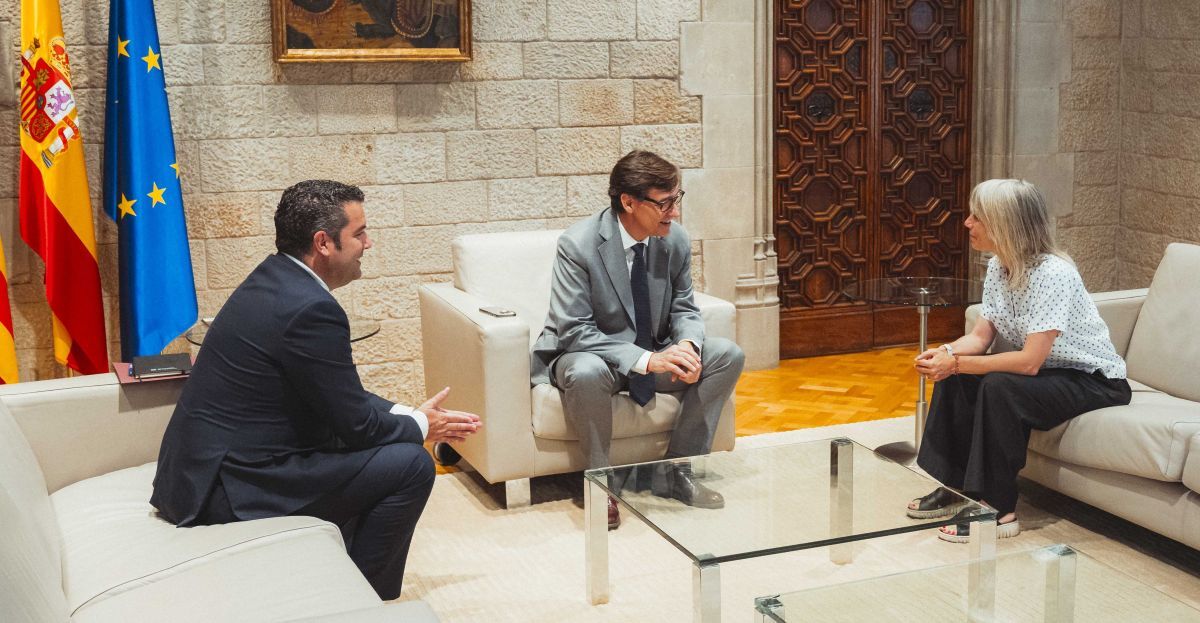Xavier Amor, Salvador Illa i Alba Barnusell
