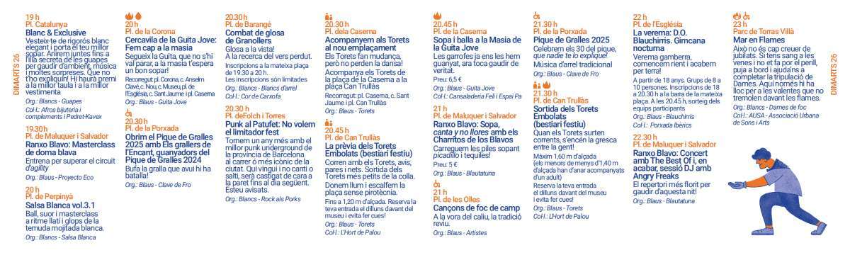 Cartell programa Festa Major de GRanollers 2025_07