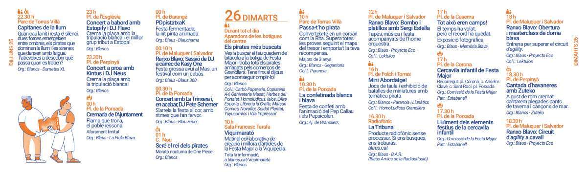 Cartell programa Festa Major de GRanollers 2025_06