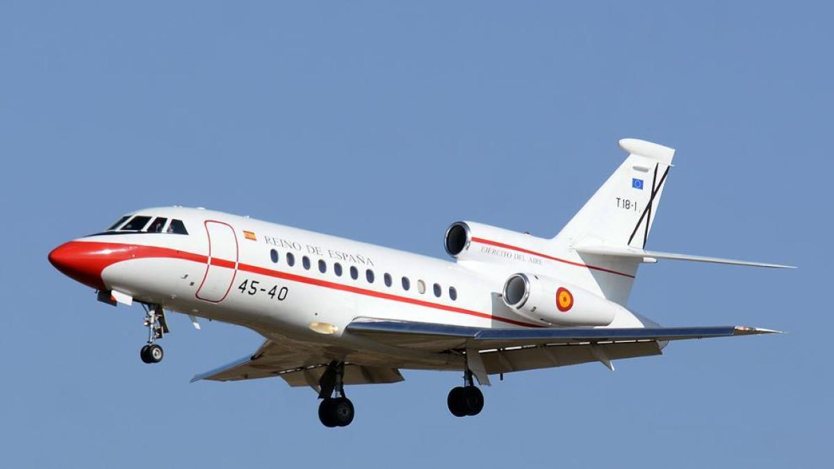 Uno de los Falcon de las FFAA de España