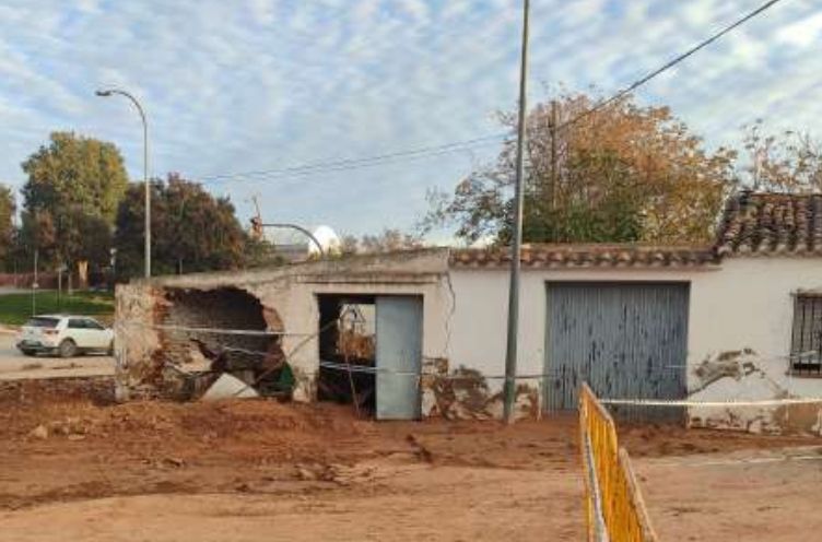 Entorno afectado de El Remedio, Utiel - Foto DIPUTACIÓN DE VALENCIA