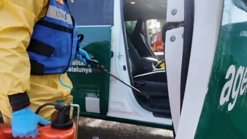 Las tareas de desinfección son sumamente rigurosas